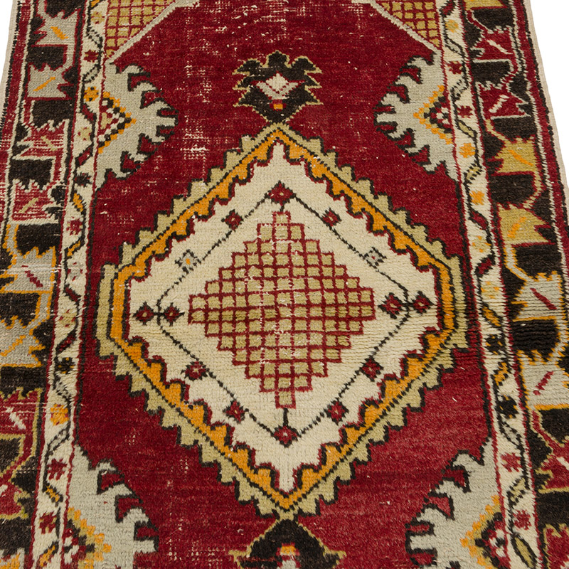 Vintage Turkish Hand-Knotted Rug - 2' 6" x 4' 9" (30" x 57") - K0085791