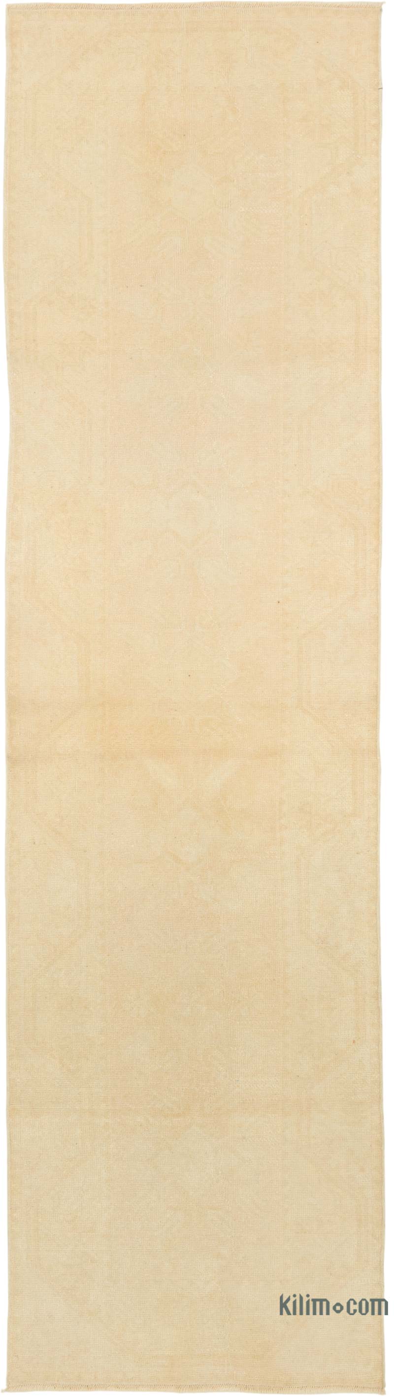 Vintage Turkish Hand-Knotted Runner - 2' 6" x 8' 10" (30" x 106") - K0085792