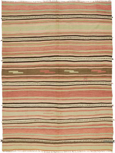 Vintage Mihalic Kilim Rug - 5' 5" x 7' 3" (65" x 87")