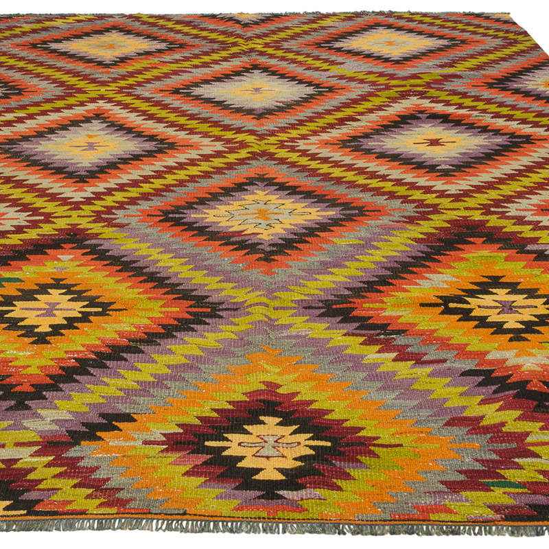 Alfombra Vintage Denizli Kilim - 177 cm x 230 cm - K0085800