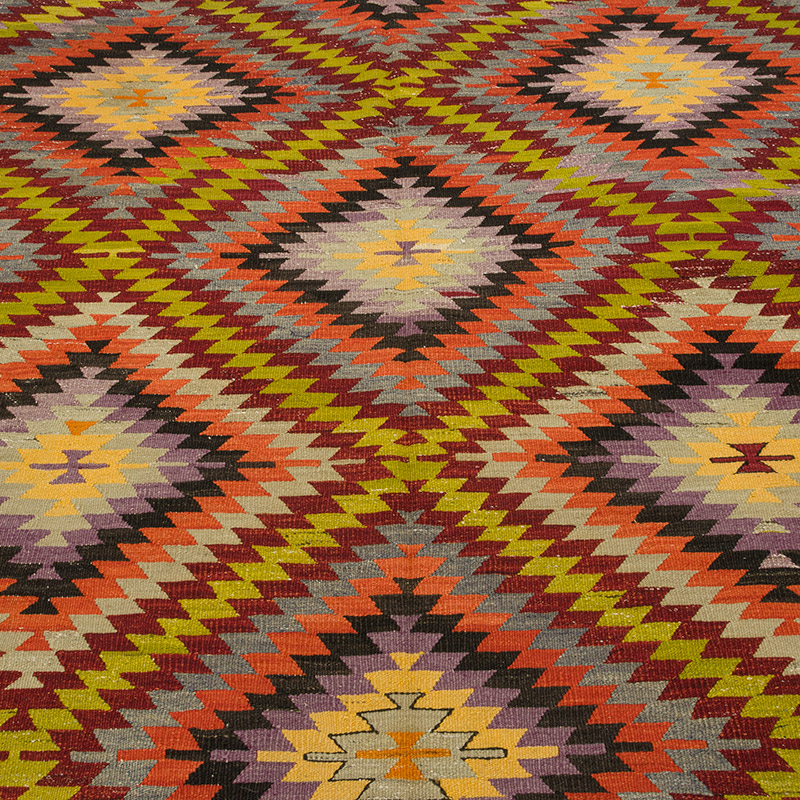 Alfombra Vintage Denizli Kilim - 177 cm x 230 cm - K0085800
