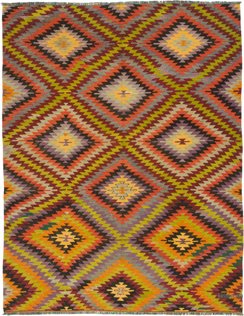 Alfombra Vintage Denizli Kilim - 177 cm x 230 cm - K0085800