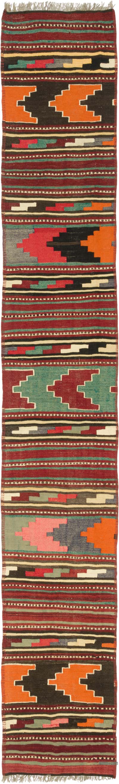 Alfombra Kilim Vintage Mihalic - 63 cm x 422 cm