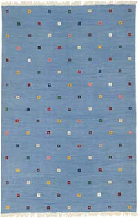Yeni Kök Boya El Dokuma Kilim - 184 cm x 281 cm