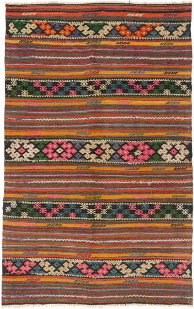 Vintage Balıkesir Kilimi - 190 cm x 295 cm