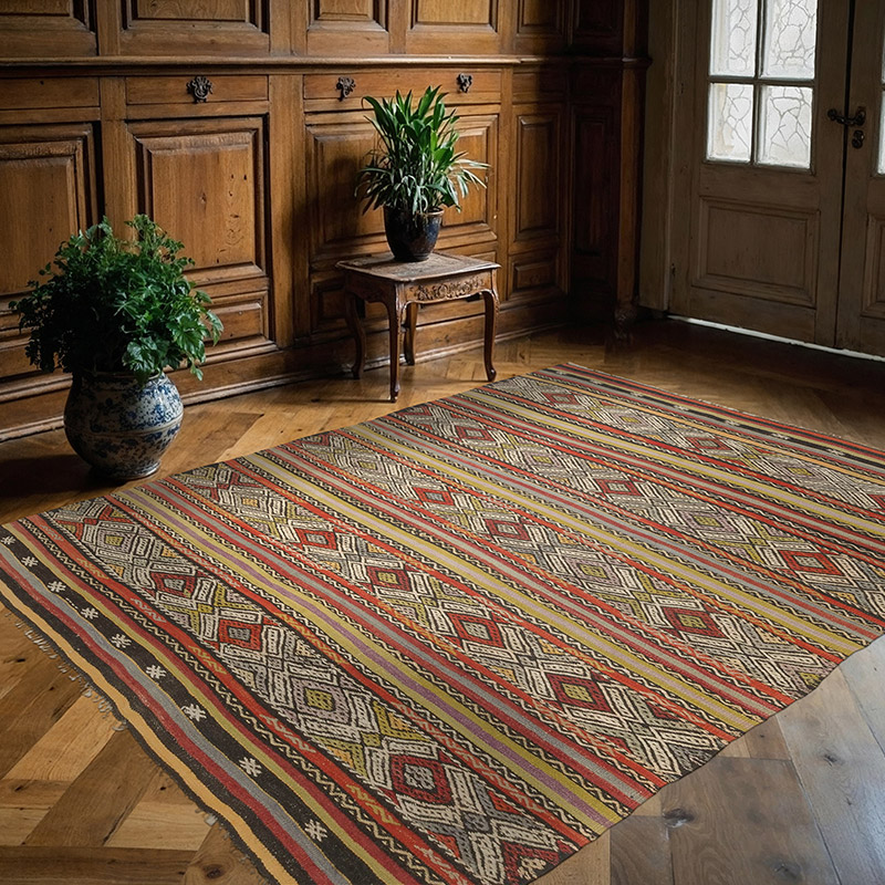 Vintage Balıkesir Kilimi - 172 cm x 220 cm - K0085820