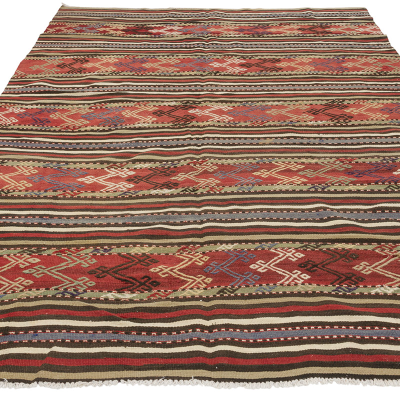 Vintage Balıkesir Kilimi - 157 cm x 253 cm - K0085821