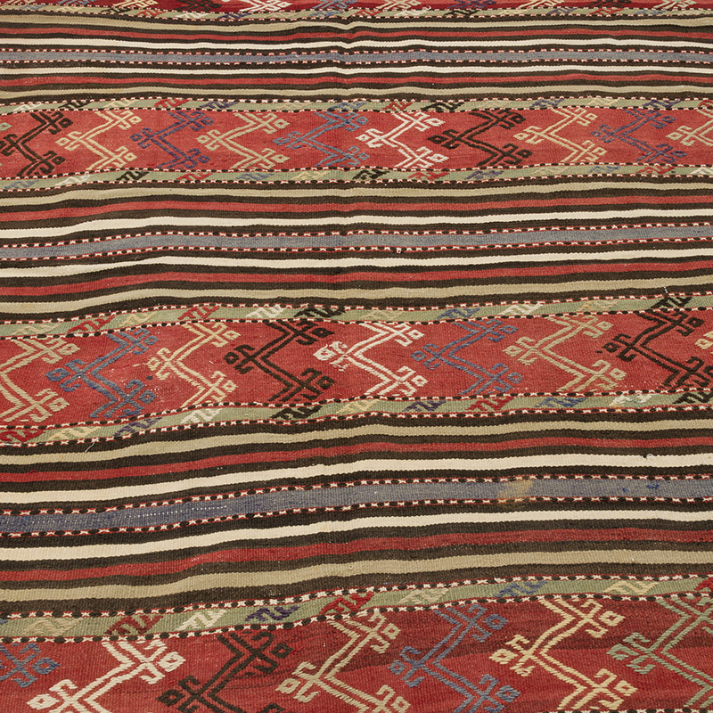 Vintage Balıkesir Kilimi - 157 cm x 253 cm - K0085821