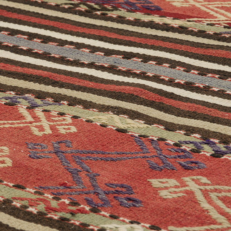 Vintage Balıkesir Kilimi - 157 cm x 253 cm - K0085821