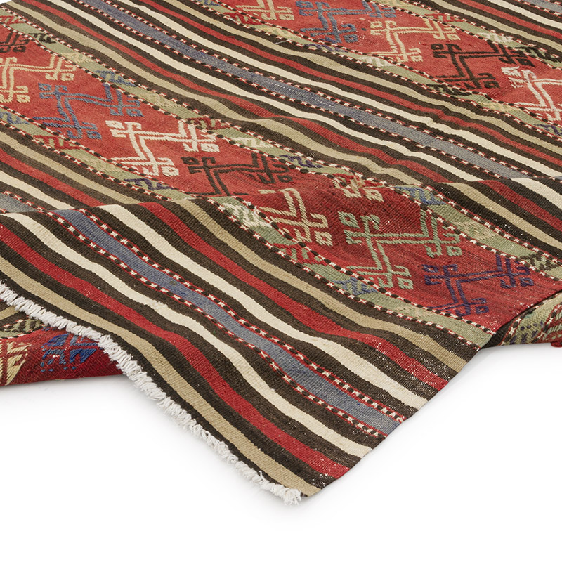 Vintage Balıkesir Kilimi - 157 cm x 253 cm - K0085821