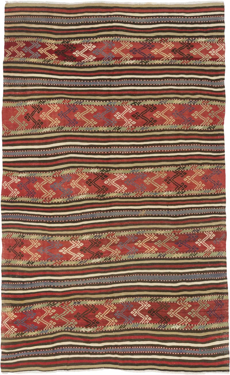 Vintage Balıkesir Kilimi - 157 cm x 253 cm - K0085821