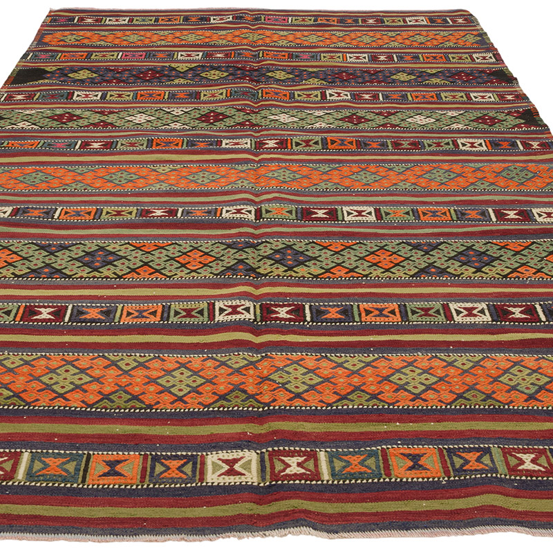 Alfombra Vintage Balikesir Kilim - 172 cm x 297 cm - K0085822