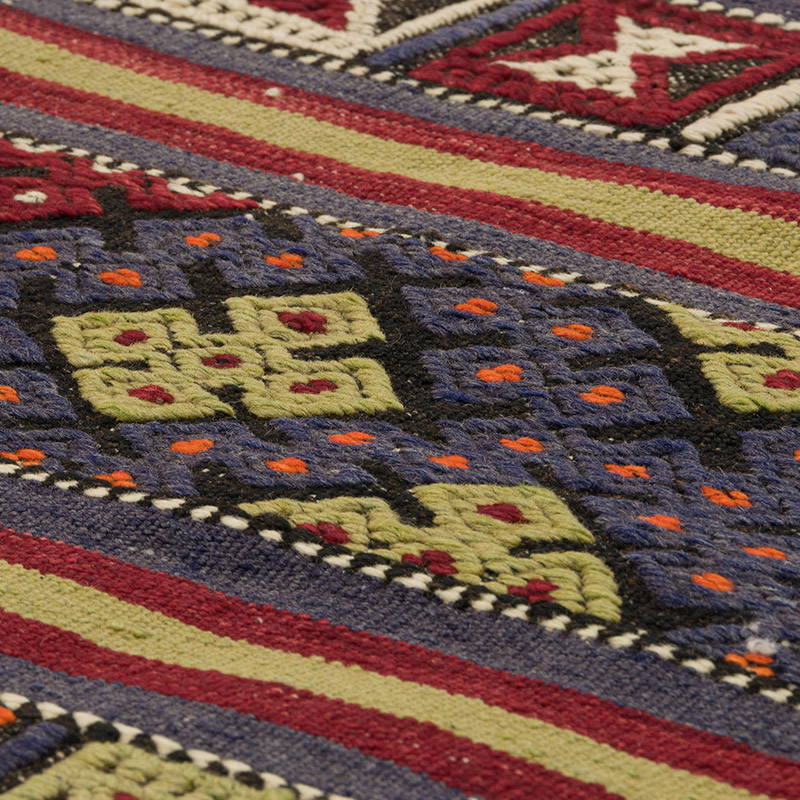 Alfombra Vintage Balikesir Kilim - 172 cm x 297 cm - K0085822