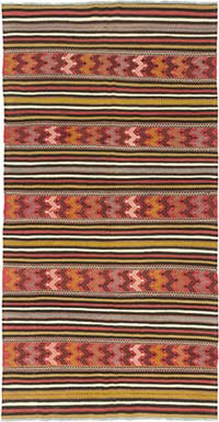 Vintage Balıkesir Kilimi - 153 cm x 296 cm