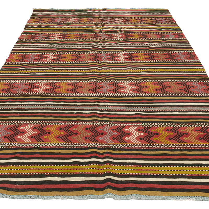 Alfombra Vintage Balikesir Kilim - 153 cm x 296 cm - K0085825