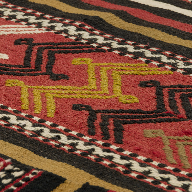 Alfombra Vintage Balikesir Kilim - 153 cm x 296 cm - K0085825