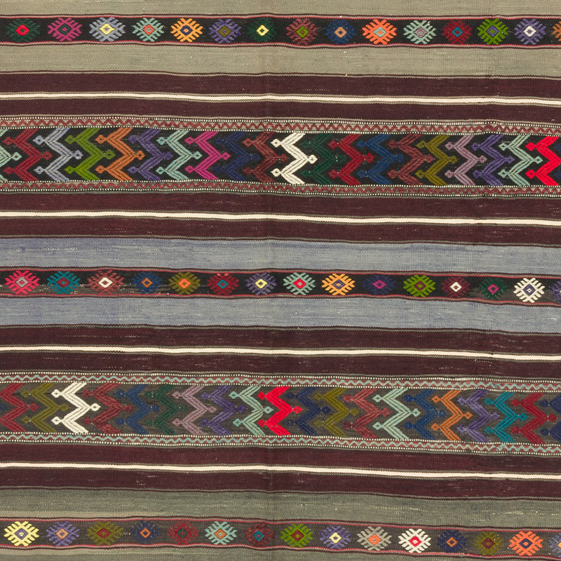 Vintage Balıkesir Kilimi - 140 cm x 245 cm - K0085826