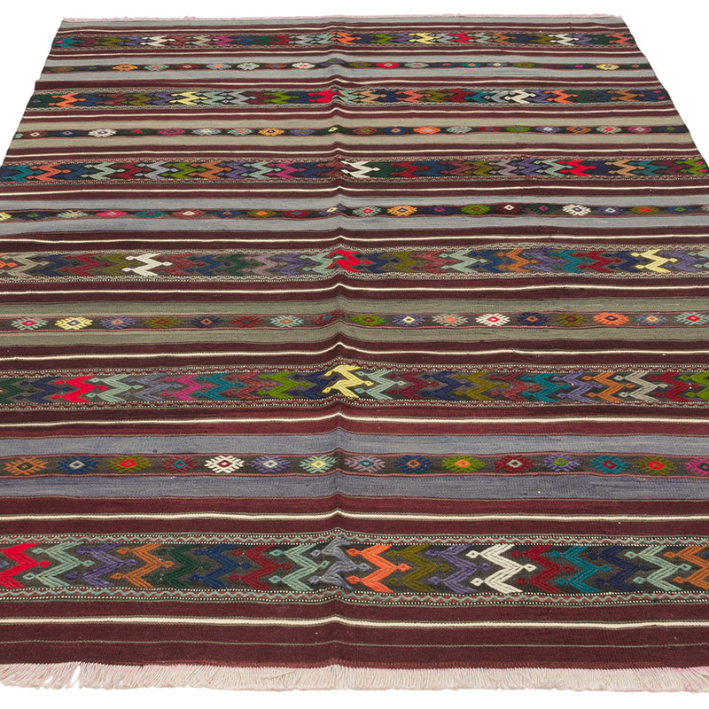 Vintage Balıkesir Kilimi - 140 cm x 245 cm - K0085826