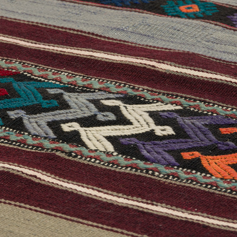 Vintage Balıkesir Kilimi - 140 cm x 245 cm - K0085826
