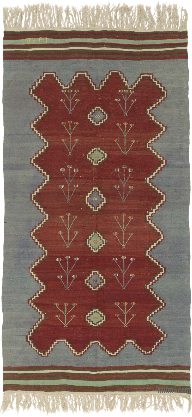 Oushak Kilim Vintage - 150 cm x 281 cm - K0085833