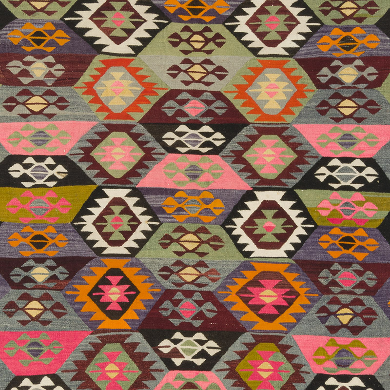 Alfombra Vintage Tavas Kilim - 165 cm x 293 cm - K0085834
