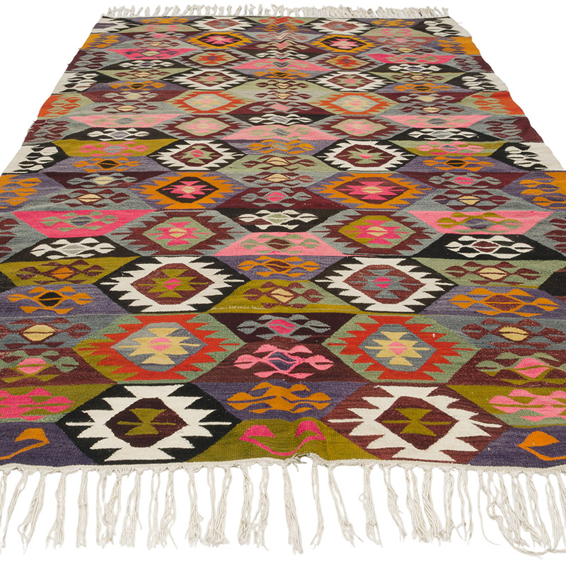 Alfombra Vintage Tavas Kilim - 165 cm x 293 cm - K0085834