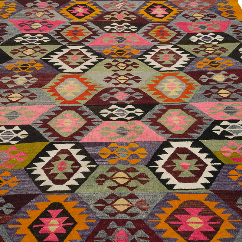 Alfombra Vintage Tavas Kilim - 165 cm x 293 cm - K0085834
