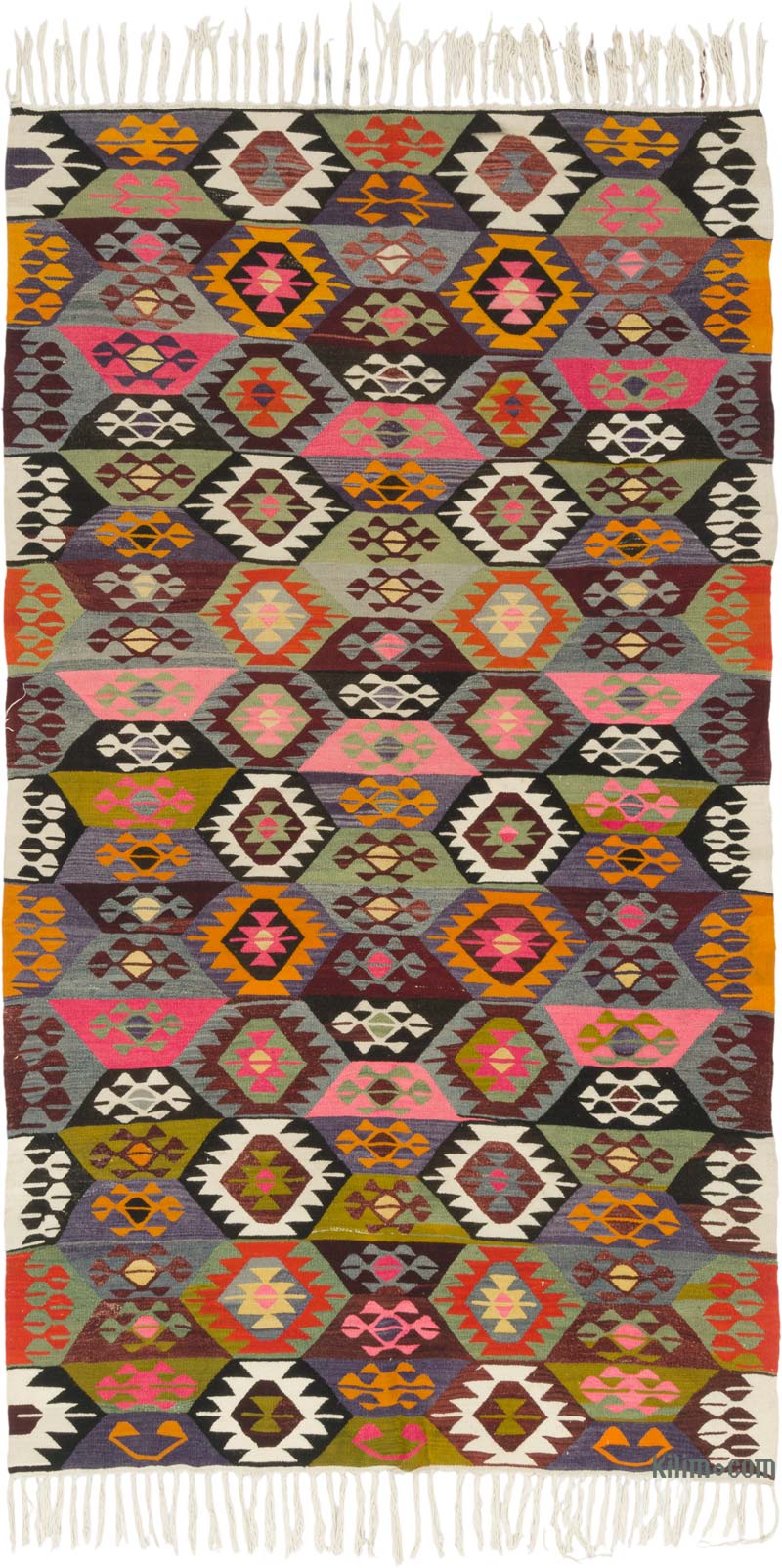 Alfombra Vintage Tavas Kilim - 165 cm x 293 cm - K0085834