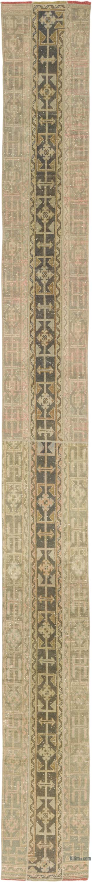 Vintage Turkish Runner Rug - 2'  x 20' 4" (24" x 244")