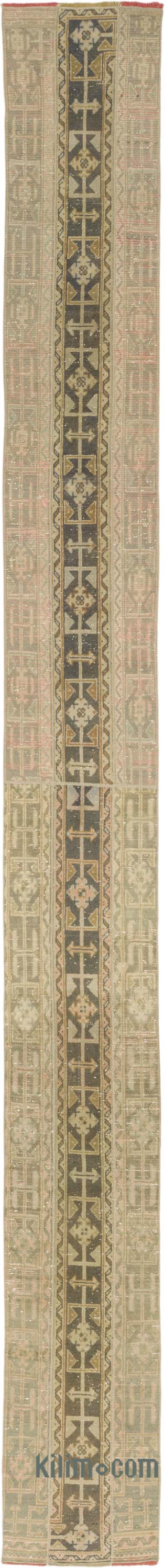 Vintage Anadolu Yolluk - 62 cm x 620 cm - K0085837