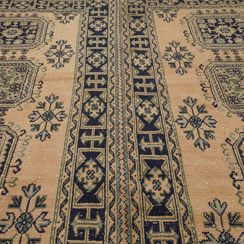 El Dokuma Vintage Halı - 291 cm x 332 cm - K0085839