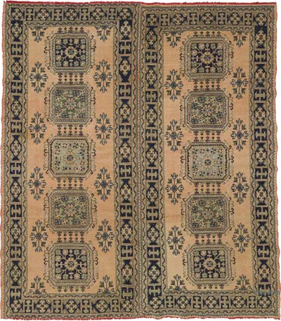 El Dokuma Vintage Halı - 291 cm x 332 cm