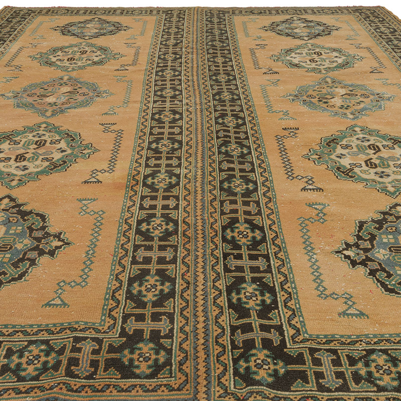 El Dokuma Vintage Halı - 271 cm x 352 cm - K0085840