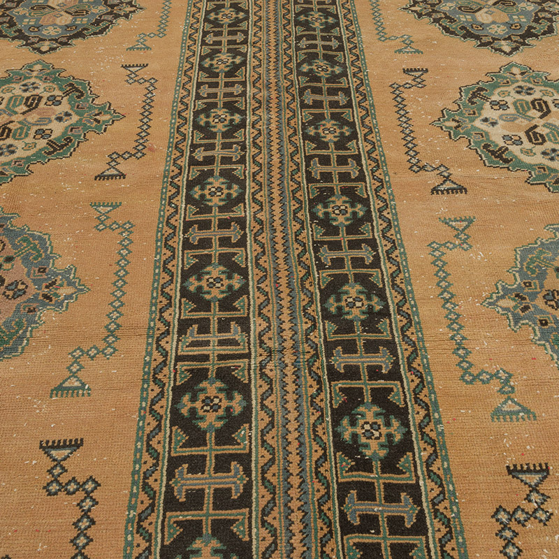 El Dokuma Vintage Halı - 271 cm x 352 cm - K0085840