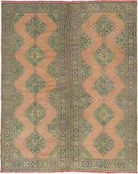 Alfombra Vintage Turca Anudada a Mano - 273 cm x 336 cm