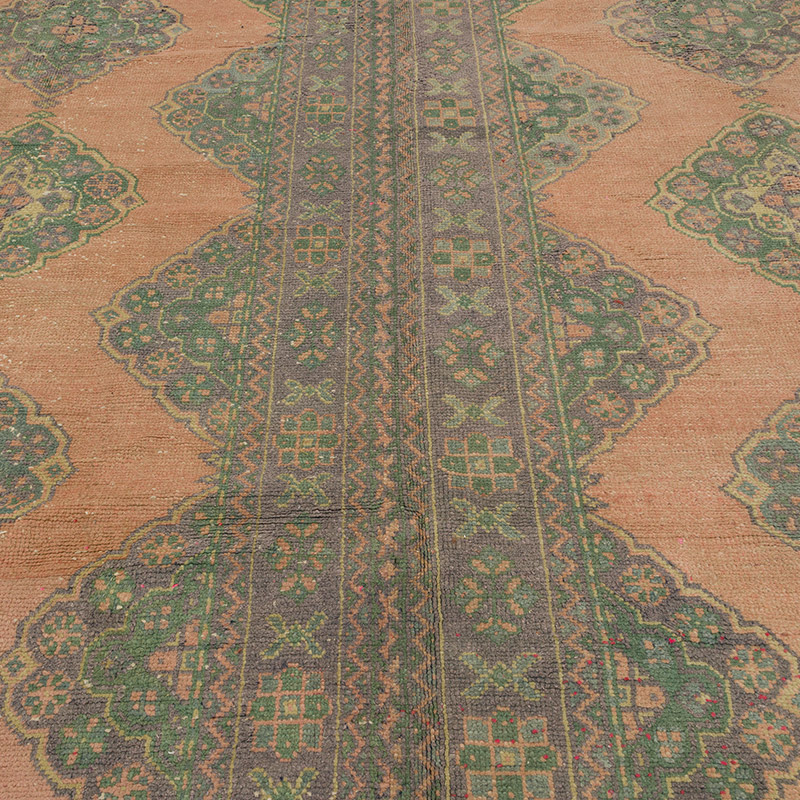 Alfombra Vintage Turca Anudada a Mano - 273 cm x 336 cm - K0085841
