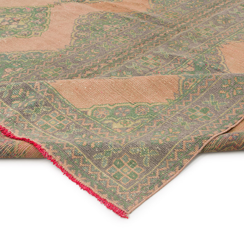 Alfombra Vintage Turca Anudada a Mano - 273 cm x 336 cm - K0085841