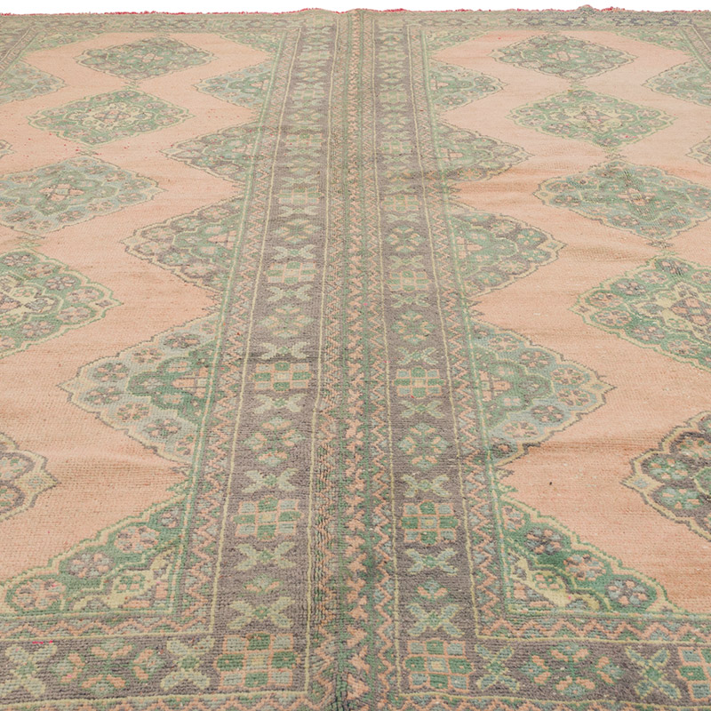 Alfombra Vintage Turca Anudada a Mano - 273 cm x 336 cm - K0085841