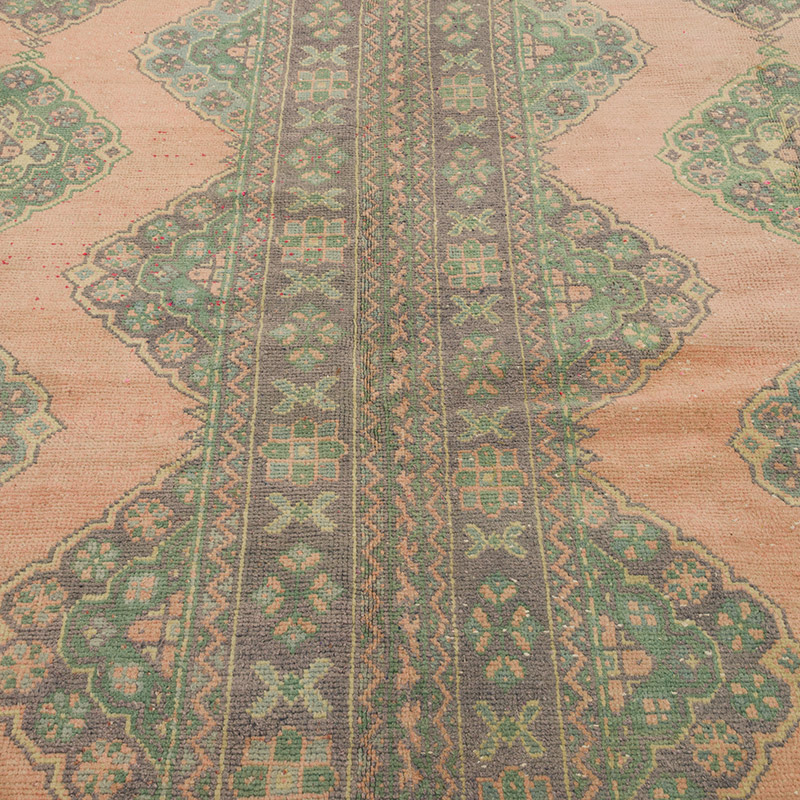Alfombra Vintage Turca Anudada a Mano - 273 cm x 336 cm - K0085841
