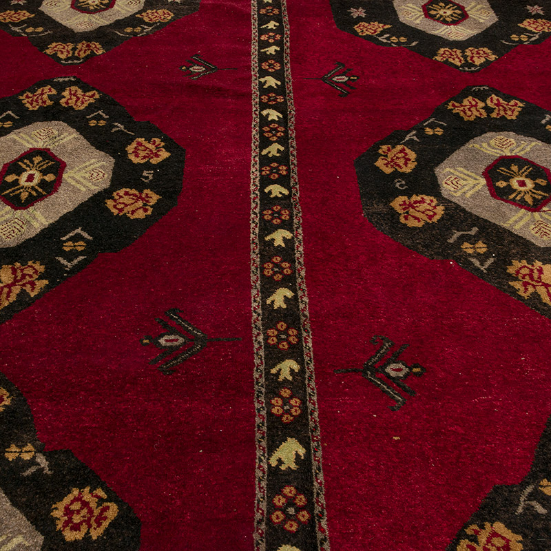 Vintage Turkish Hand-Knotted Rug - 8' 6" x 13' 6" (102" x 162") - K0085842