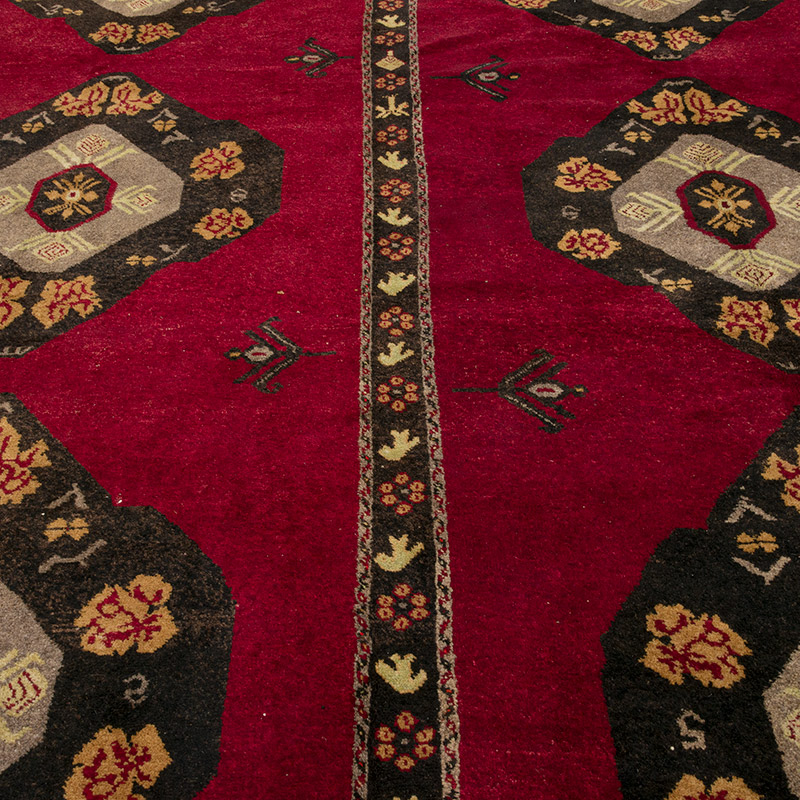 Vintage Turkish Hand-Knotted Rug - 8' 6" x 13' 6" (102" x 162") - K0085842