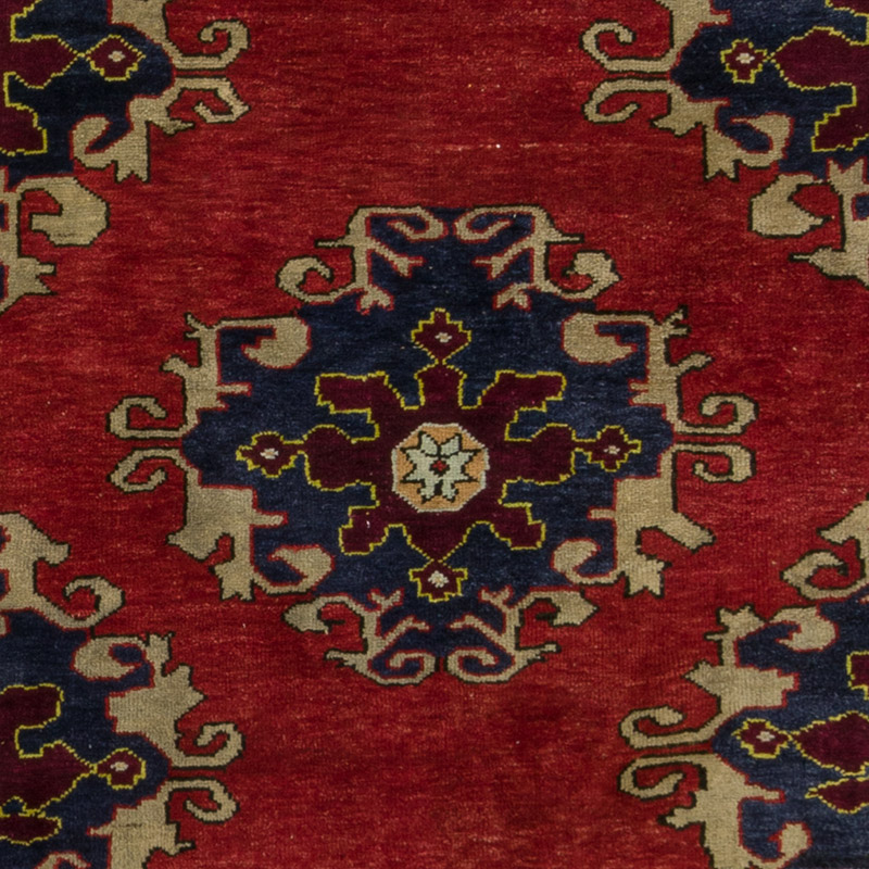 Alfombra Vintage Turca Anudada a Mano - 300 cm x 290 cm - K0085844