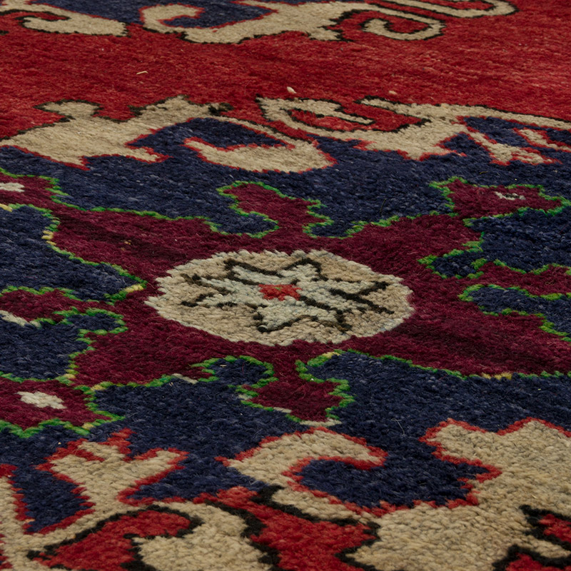Alfombra Vintage Turca Anudada a Mano - 300 cm x 290 cm - K0085844