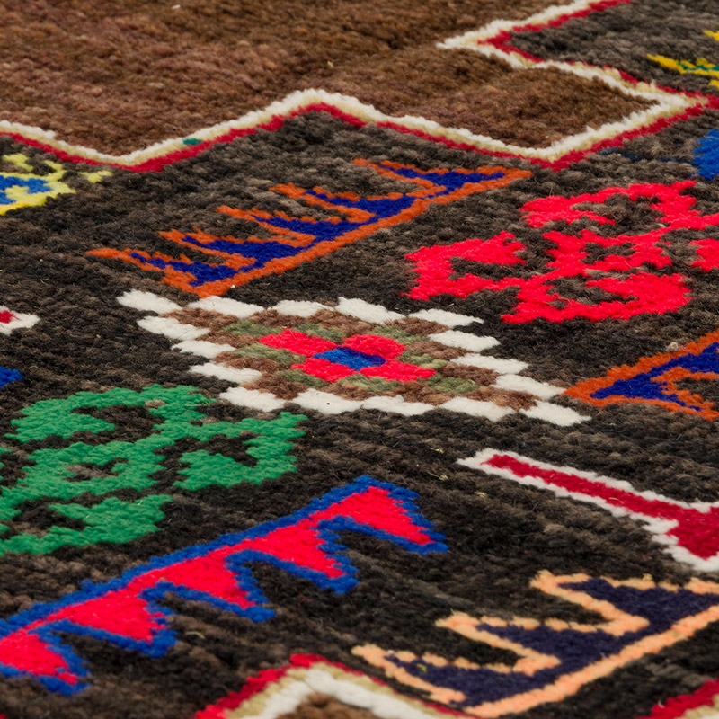 Alfombra Vintage de pasillo - 98 cm x 347 cm - K0085848
