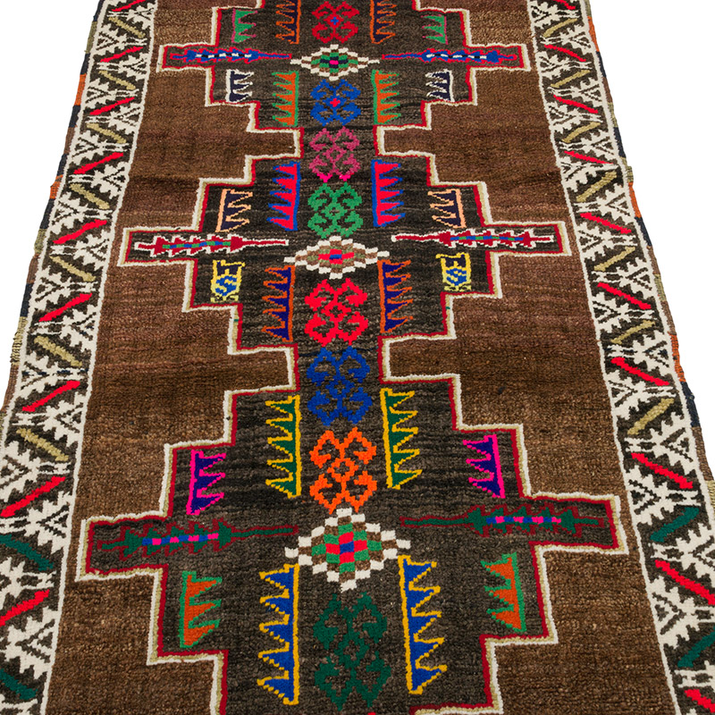 Alfombra Vintage de pasillo - 98 cm x 347 cm - K0085848