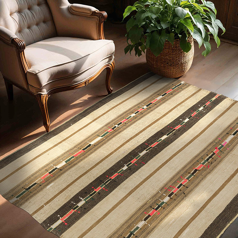 Vintage Anadolu Kilim - 146 cm x 173 cm - K0085849