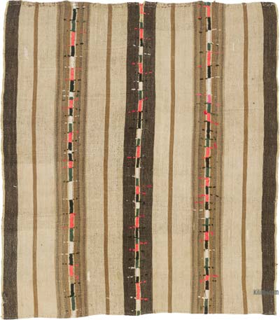 Alfombra Vintage Anatolian Kilim - 146 cm x 173 cm