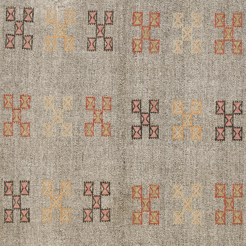 Vintage Anatolian Jijim Rug - 6'  x 8'  (72" x 96") - K0085852