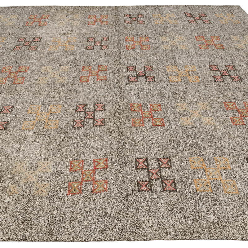 Vintage Anatolian Jijim Rug - 6'  x 8'  (72" x 96") - K0085852