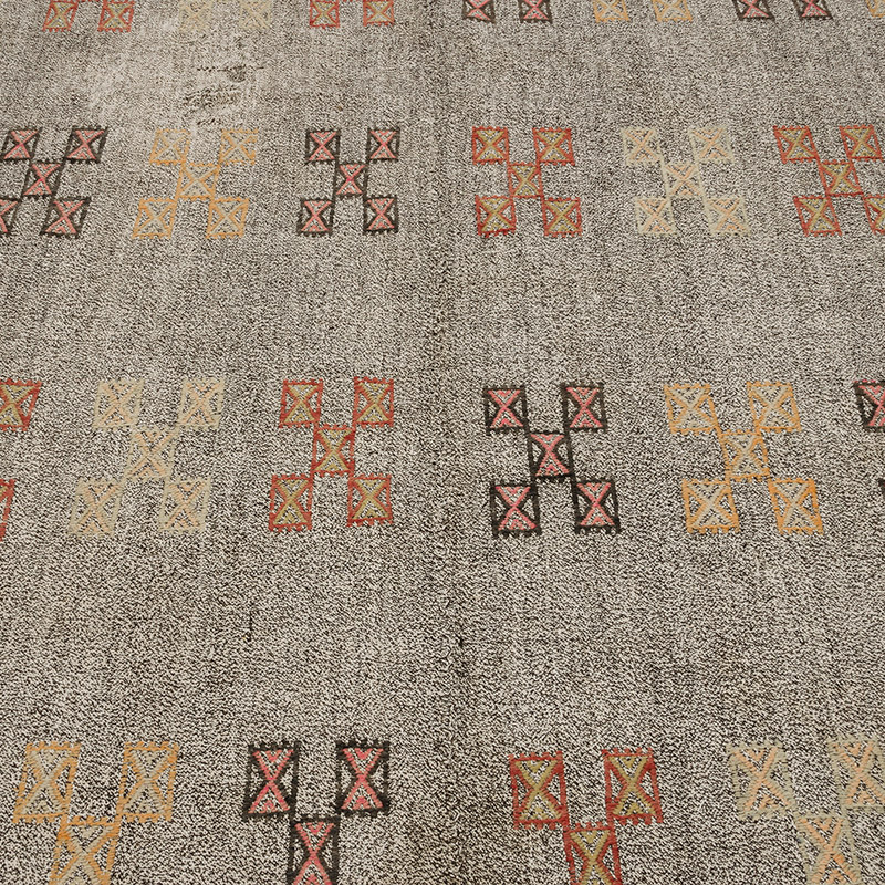 Vintage Anatolian Jijim Rug - 6'  x 8'  (72" x 96") - K0085852